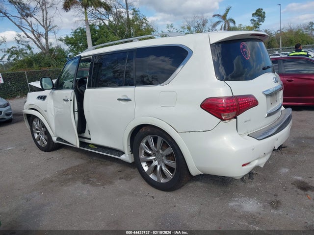 Продажа на аукционе авто 2014 Infiniti Qx80, vin: JN8AZ2NFXE9555354, номер лота: 44423727