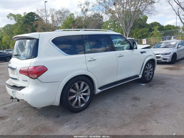 Продажа на аукционе авто 2014 Infiniti Qx80, vin: JN8AZ2NFXE9555354, номер лота: 44423727