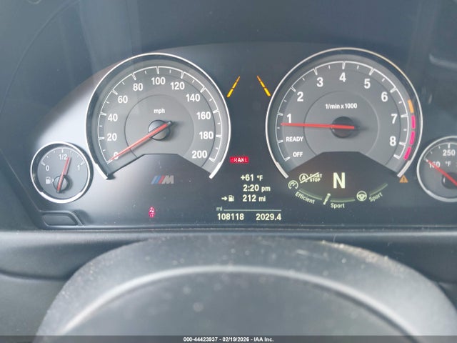 44423937 :رقم المزاد ، WBS3C9C5XFP803830 vin ، 2015 Bmw M3 مزاد بيع
