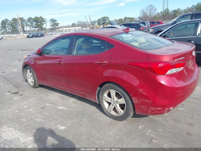 2011 HYUNDAI ELANTRA KMHDH4AE0BU142495 Photo 2