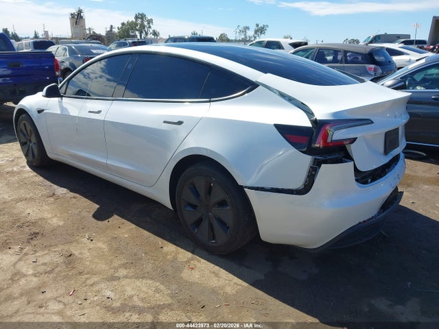 Продаж на аукціоні авто 2025 Tesla Model 3, vin: 5YJ3E1EAXSF017091, номер лоту: 44423973