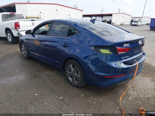 5NPD84LF7JH303721 Hyundai ELANTRA SEL