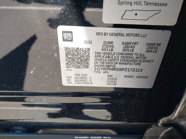 2023 CADILLAC XT6 1GYKPHRS5PZ172113 Photo 8