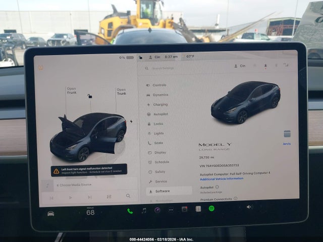 2025 TESLA MODEL Y 7SAYGDED0SA353733 Photo 6