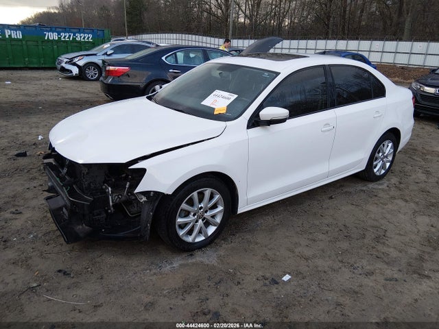 2012 Volkswagen Jetta 2.5l Se მანქანა იყიდება აუქციონზე, vin: 3VWDX7AJ7CM335347, აუქციონის ნომერი: 44424600