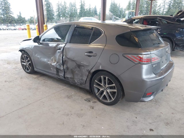 2016 Lexus Ct 200h მანქანა იყიდება აუქციონზე, vin: JTHKD5BH6G2257643, აუქციონის ნომერი: 44424601