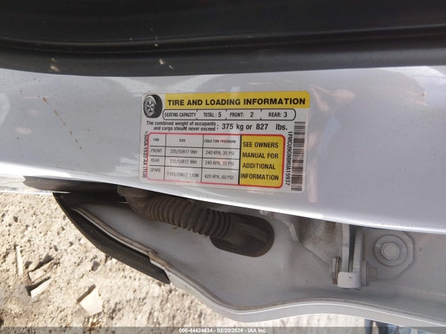 1FMCU9G98HUA15937 Ford ESCAPE SE