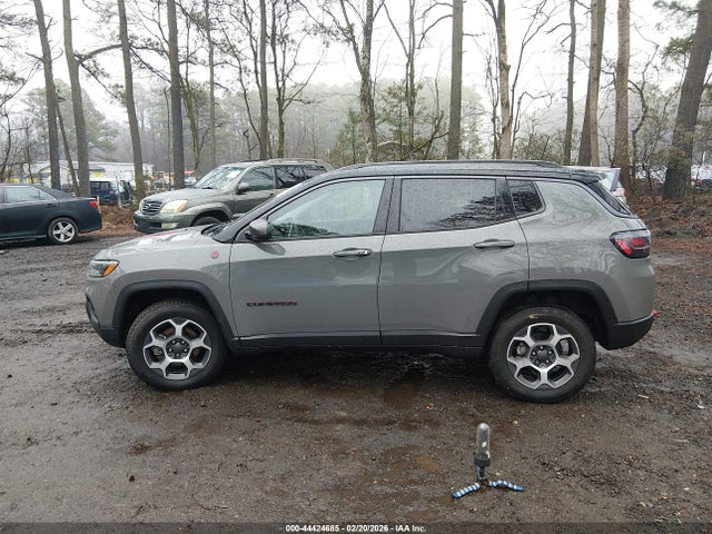44424685 :رقم المزاد ، 3C4NJDDB2NT157562 vin ، 2022 Jeep Compass Trailhawk 4x4 مزاد بيع