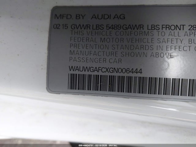 2016 AUDI A7 WAUWGAFCXGN006444 Photo 8