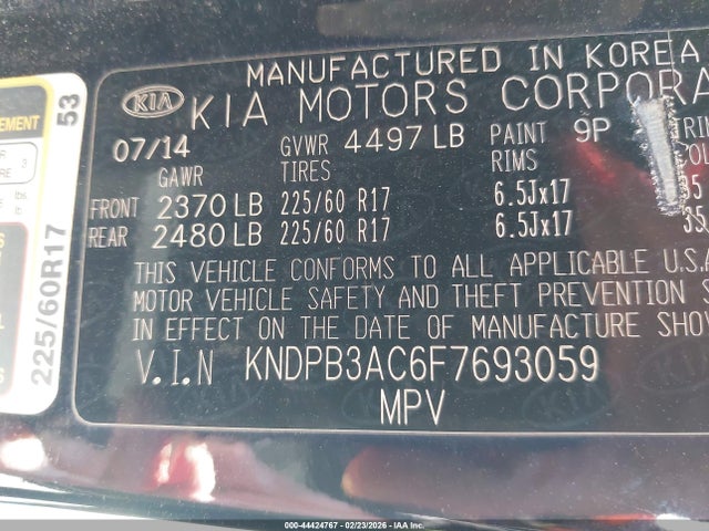 KIA Sportage Lx 2015 KNDPB3AC6F7693059 Image 9