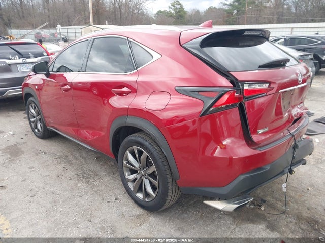 2016 Lexus Nx 200t F Sport მანქანა იყიდება აუქციონზე, vin: JTJYARBZ9G2034515, აუქციონის ნომერი: 44424768