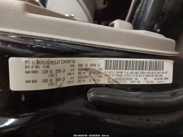 2006 JEEP COMMANDER 1J8HG58226C302455 Photo 8