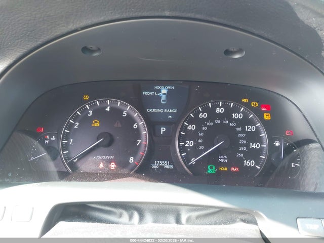 44424822 :رقم المزاد ، JTHBL5EF1A5092734 vin ، 2010 Lexus Ls 460 مزاد بيع