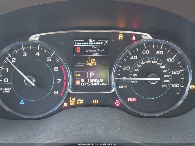 2018 Subaru Forester 2.5i Touring მანქანა იყიდება აუქციონზე, vin: JF2SJAWCXJH532969, აუქციონის ნომერი: 44424824
