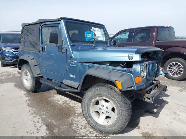 1999 JEEP WRANGLER 1J4FY19S8XP443604