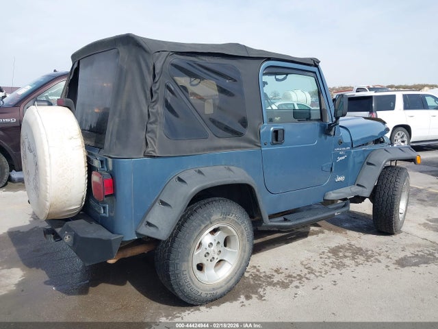 1999 JEEP WRANGLER 1J4FY19S8XP443604 Photo 3