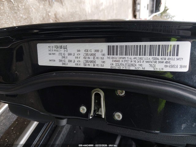 3C6UR5NL5FG628624 RAM 2500 Laramie