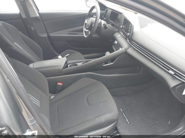 KMHLM4DJ8SU174434 Hyundai Elantra Hybrid Blue