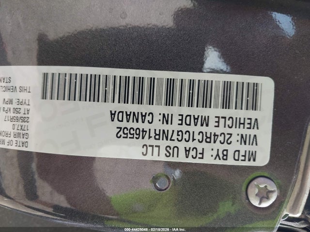 Продаж на аукціоні авто 2022 Chrysler Voyager Lx, vin: 2C4RC1CG7NR146552, номер лоту: 44425048
