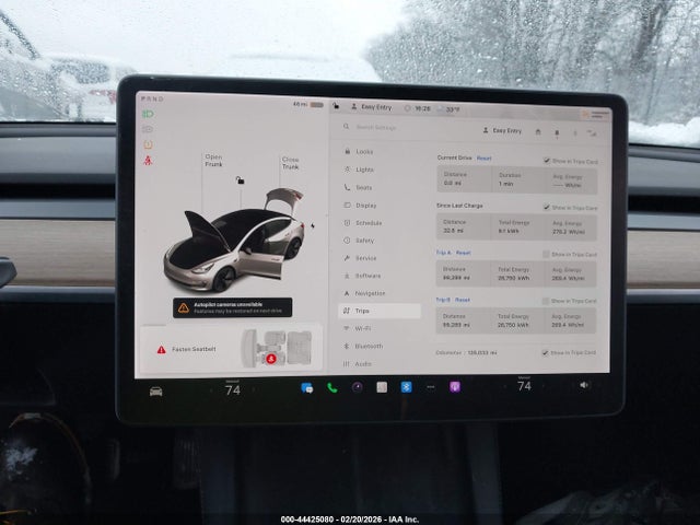44425080 :رقم المزاد ، 5YJ3E1EB8MF992314 vin ، 2021 Tesla Model 3 Long Range Dual Motor All-wheel Drive مزاد بيع