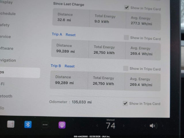 44425080 :رقم المزاد ، 5YJ3E1EB8MF992314 vin ، 2021 Tesla Model 3 Long Range Dual Motor All-wheel Drive مزاد بيع