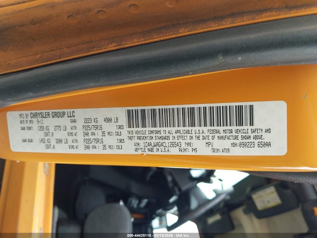 2012 JEEP WRANGLER 1C4AJWAG4CL126543 Photo 8