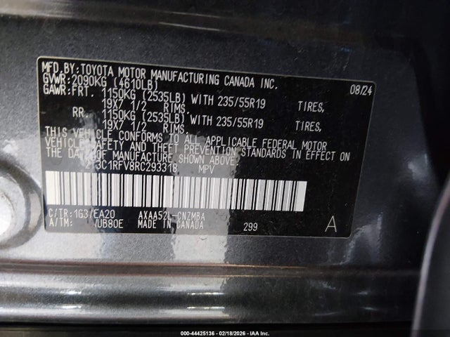 Toyota Rav4 Xle Premium 2024 2T3C1RFV8RC293318 Image 9