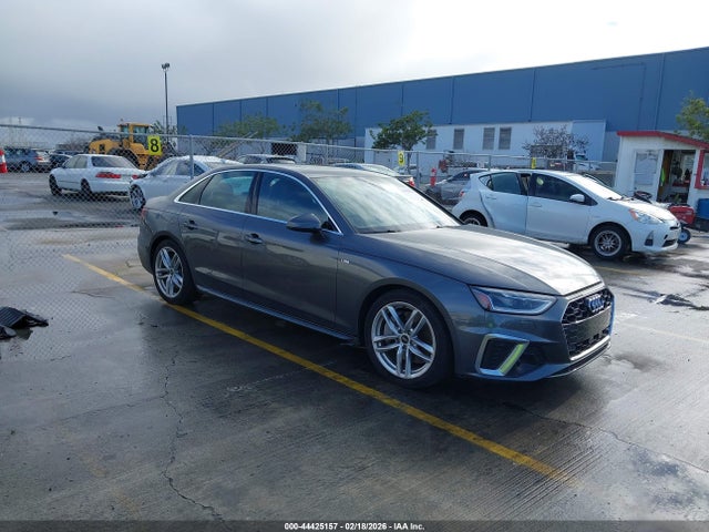 2022 AUDI A4 WAUFAAF40NN013345