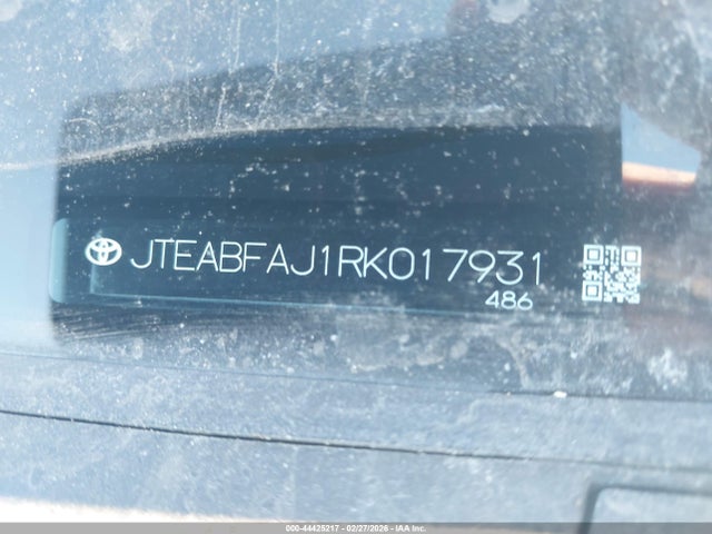 JTEABFAJ1RK017931 Toyota Land Cruiser 1958