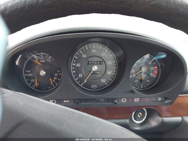 44425326 :رقم المزاد ، 11603312056566 vin ، 1976 Mercedes-benz 450 Sel مزاد بيع