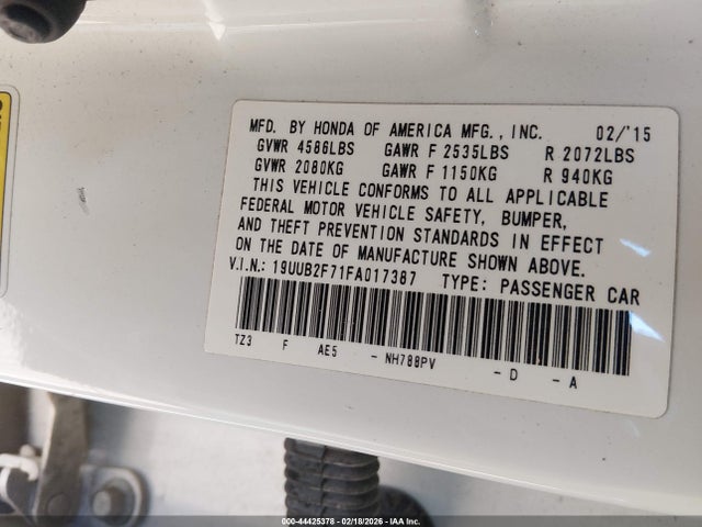2015 ACURA TLX 19UUB2F71FA017387 Photo 8