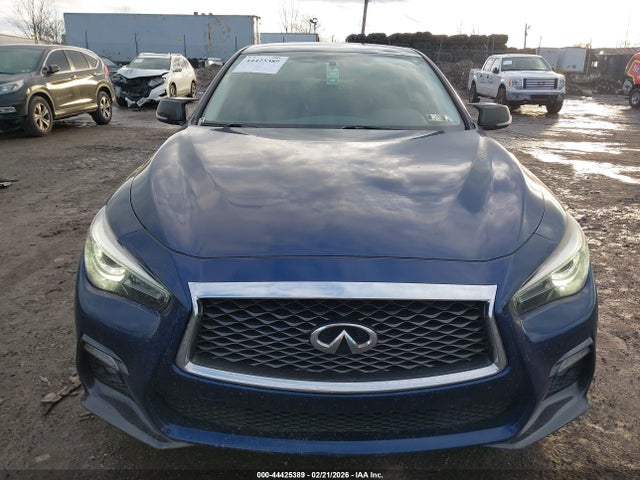 44425389 :رقم المزاد ، JN1EV7AR2JM439498 vin ، 2018 Infiniti Q50 3.0t Sport مزاد بيع
