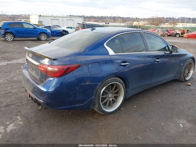 44425389 :رقم المزاد ، JN1EV7AR2JM439498 vin ، 2018 Infiniti Q50 3.0t Sport مزاد بيع