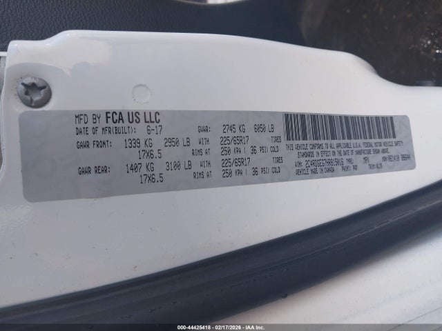 2C4RDGEG7HR815016 Dodge Grand Caravan Gt
