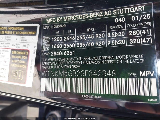 2025 MERCEDES-BENZ GLC 350E W1NKM5GB2SF342348 Photo 8