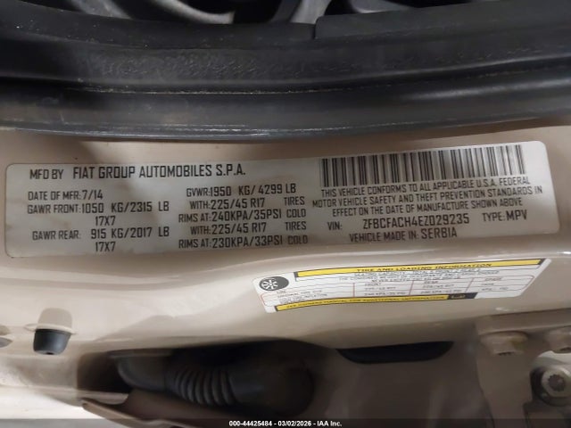 2014 FIAT 500L ZFBCFACH4EZ029235 Photo 8