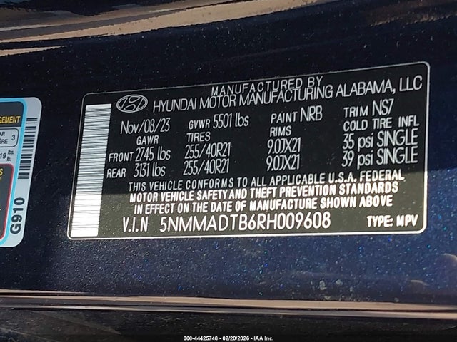 Aukcja sprzedaży 2024 Genesis Gv70 2.5t Awd, vin: 5NMMADTB6RH009608, numer aukcji: 44425748