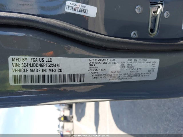 2023 JEEP COMPASS 3C4NJDCN6PT522470 Photo 8