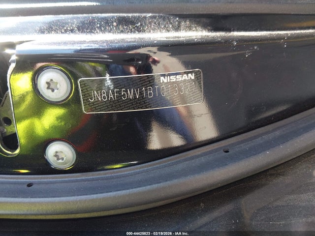 44425823 :رقم المزاد ، JN8AF5MV1BT013321 vin ، 2011 Nissan Juke Sl مزاد بيع