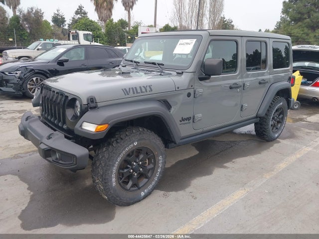 1C4HJXDG0MW849256 Jeep Wrangler Unlimited Willys 4x4