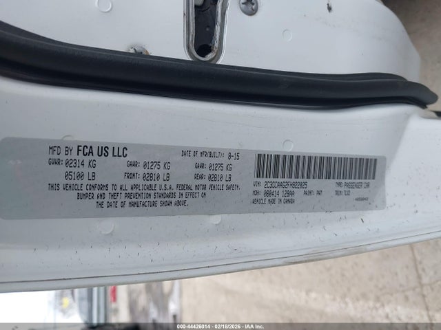2015 CHRYSLER 300 2C3CCAAG2FH922025 Photo 8
