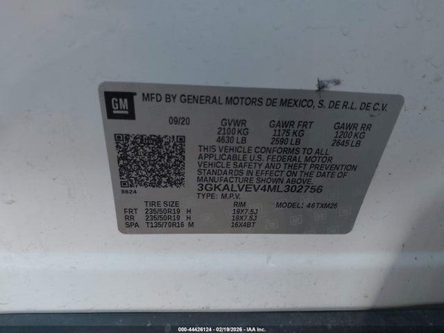 2021 GMC TERRAIN 3GKALVEV4ML302756 Photo 8