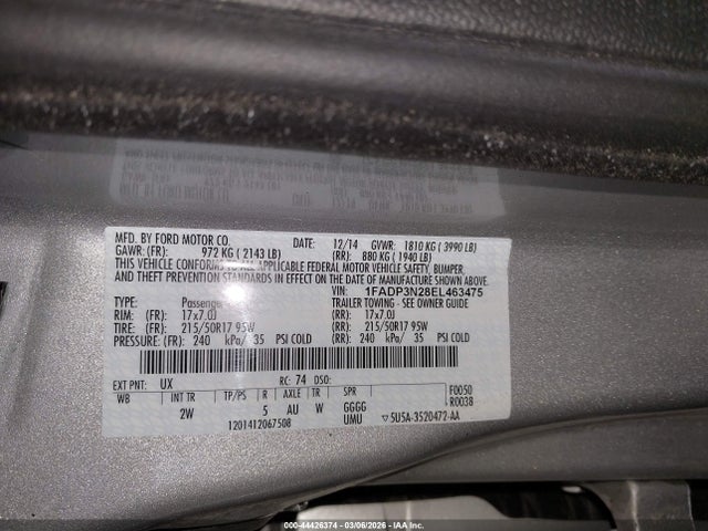 Ford Focus Titanium 2014 1FADP3N28EL463475 Image 9