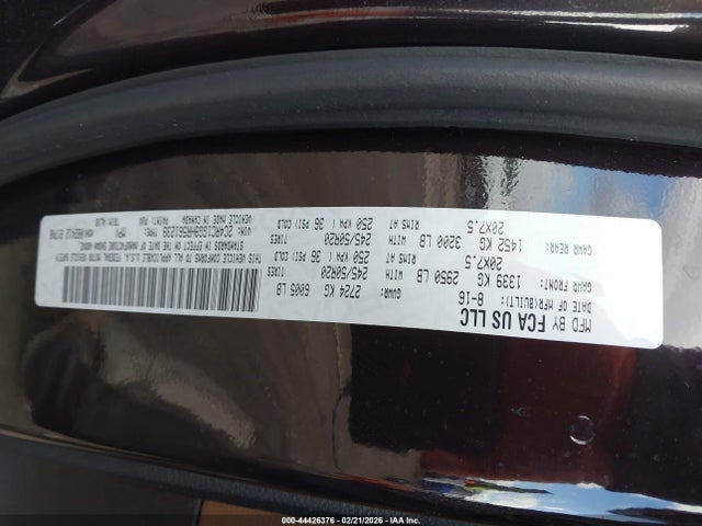2C4RC1GG9HR561239 Chrysler Pacifica Limited