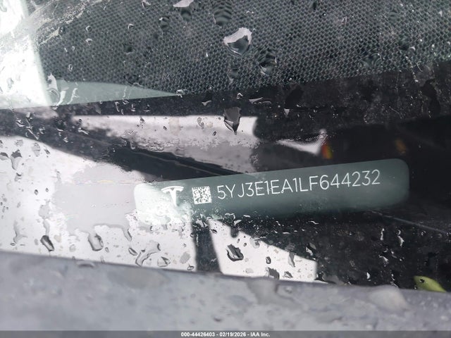 Продажа на аукционе авто 2020 Tesla Model 3 Standard Range Plus Rear-wheel Drive/standard Range Rear-wheel Drive, vin: 5YJ3E1EA1LF644232, номер лота: 44426403