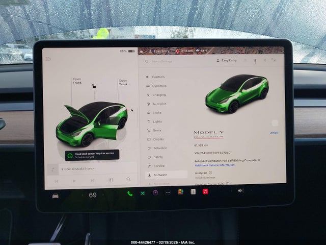 7SAYGDEF0PF607050 Tesla Model Y Performance Dual Motor All-wheel Drive