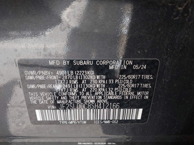Subaru Forester Premium 2025 JF2SLDDC8SH412166 Image 9