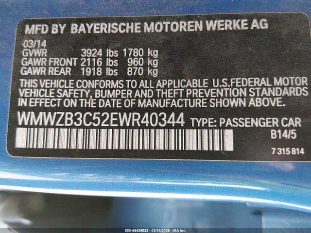WMWZB3C52EWR40344 Mini Countryman Cooper