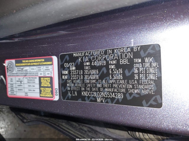 KNDCC3LD2N5534289 KIA Niro Plug-in Hybrid Ex Premium