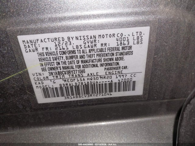 Nissan Sentra Sv Xtronic Cvt 2024 3N1AB8CV3RY271046 Image 9